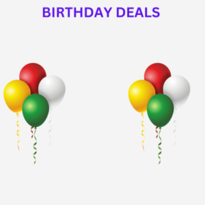 BIRTHDAY DEALS