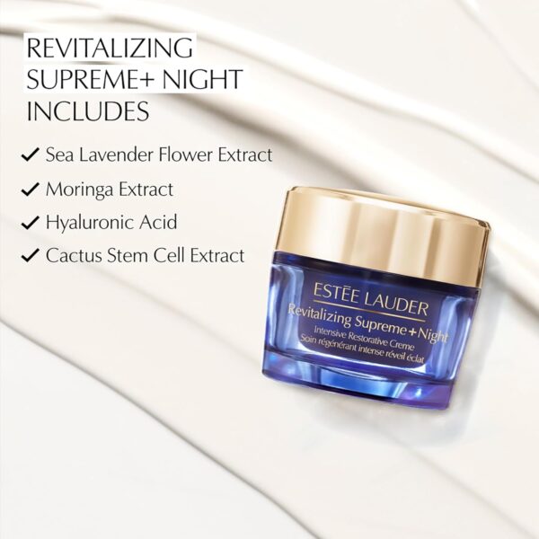 Estée Lauder Revitalizing Supreme+ Night Intensive Restorative Anti-Aging Cream - Image 3