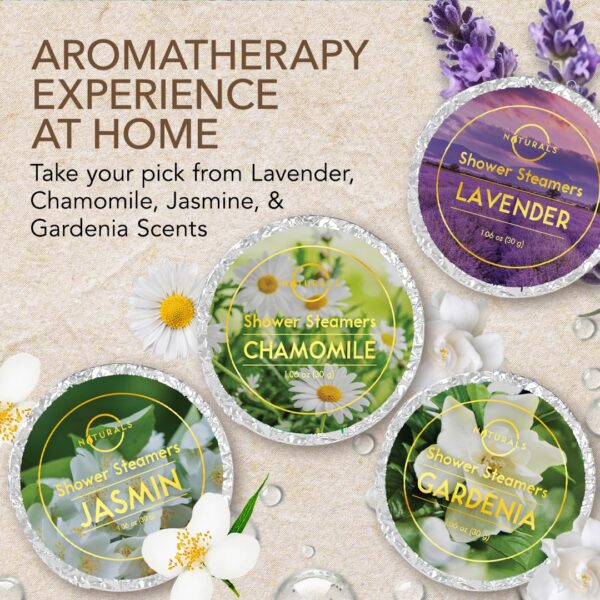 Shower Steamers Aromatherapy - Birthday Gifts for Women and Men - Shower Bombs Aromatherapy - Image 3