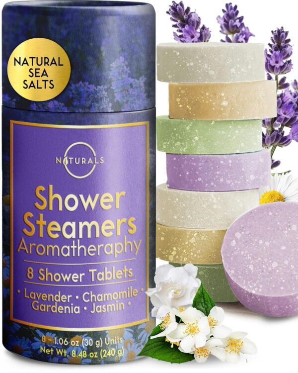 Shower Steamers Aromatherapy - Birthday Gifts for Women and Men - Shower Bombs Aromatherapy