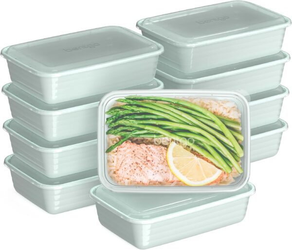 Bentgo 20-Piece Lightweight, Durable, Reusable BPA-Free 1-Compartment