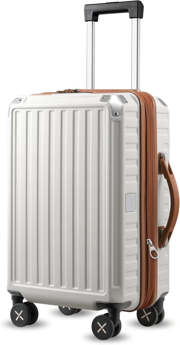 LUGGEX Carry On Luggage 22x14x9 Airline Approved,