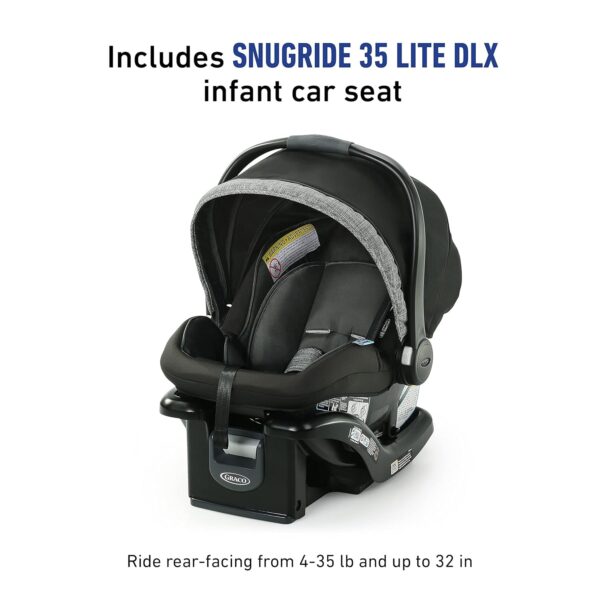 Graco Modes Pramette Travel System | Stroller & Car Seat Combo - Image 3