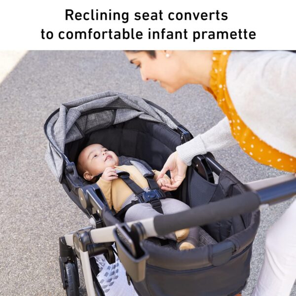 Graco Modes Pramette Travel System | Stroller & Car Seat Combo - Image 4