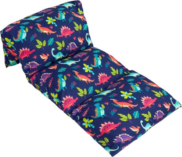 Wildkin Kids Floor Lounger: Ideal for Boys and Girls, Travel-Friendly, Perfect for Sleepovers - Pillow Lounger for Kids