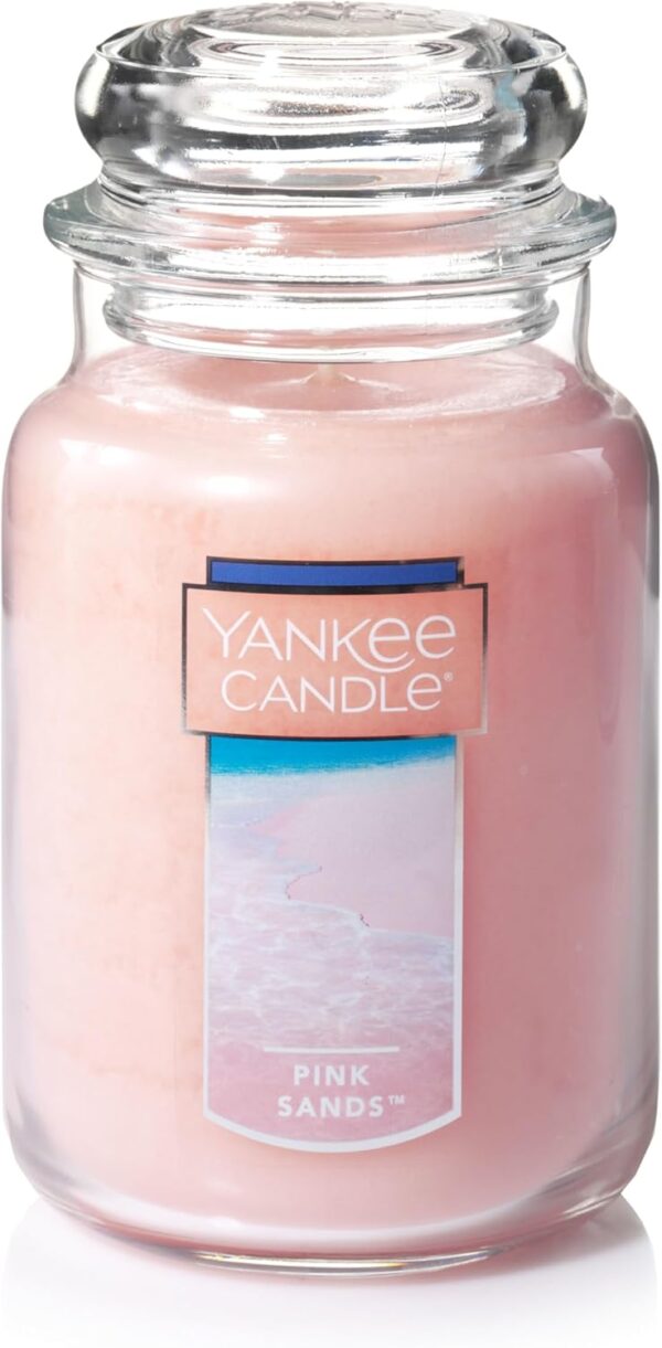 Yankee Candle Pink Sands Scented, Classic 22oz Large Jar Single Wick Candle