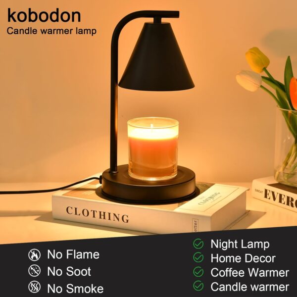 Candle Warmer Lamp, Electric Candle Lamp Warmer Gifts for Mom Women House - Image 2