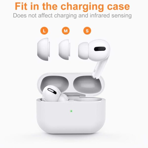 Link Dream 6 Pieces Replacement Ear Tips for AirPods Pro/AirPods - Image 4