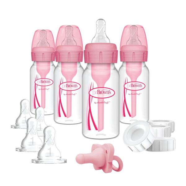 Dr. Brown's Anti-Colic Baby Feeding Set with Slow Flow Nipples