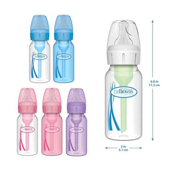 Dr. Brown's Anti-Colic Baby Feeding Set with Slow Flow Nipples - Image 3