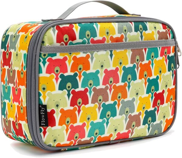Kids Lunch box Insulated Soft Bag Mini Cooler Back to School Thermal Meal Tote Kit for Girls, Boys