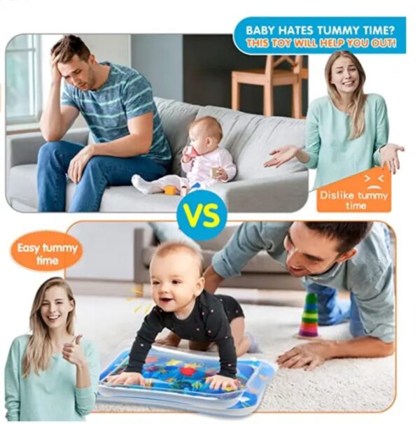Baby Water Play Mat – Tummy Time Activity Mat for Infants - Image 2