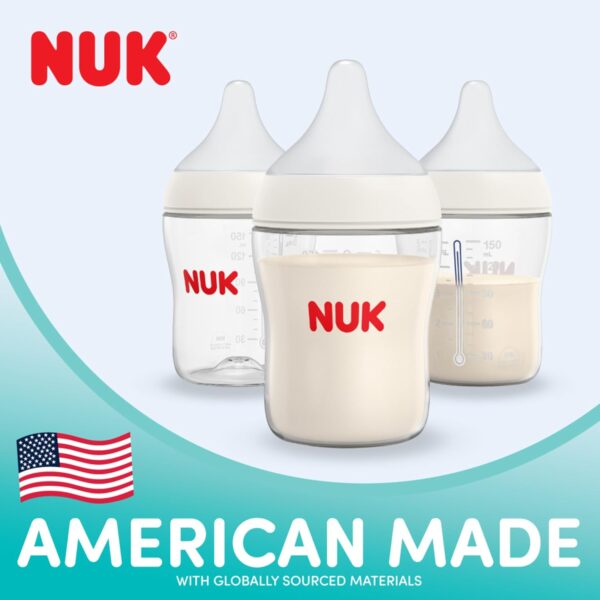 NUK Perfect Match 2-in-1 Natural and Anti-Colic Bottle with Slow Flow - Image 4