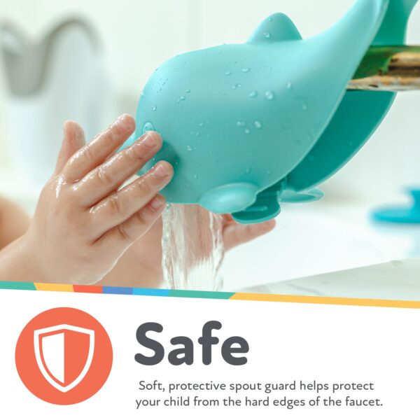 Nuby Bathtub Safety Spout Guard - Compatible with Most Standard Faucets - Image 3