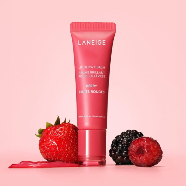 LANEIGE Lip Glowy Balm: Sheer Tinted Lip Moisturizer with Shea Butter - Image 4