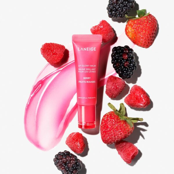LANEIGE Lip Glowy Balm: Sheer Tinted Lip Moisturizer with Shea Butter - Image 2