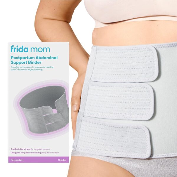 Frida Mom Belly Binder, Postpartum Essentials for Natural and C-Section Recovery