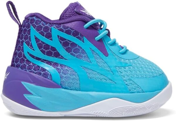 Infant Boys Mb.02 Fade Ac Slip On Basketball Sneakers Shoes - Purple