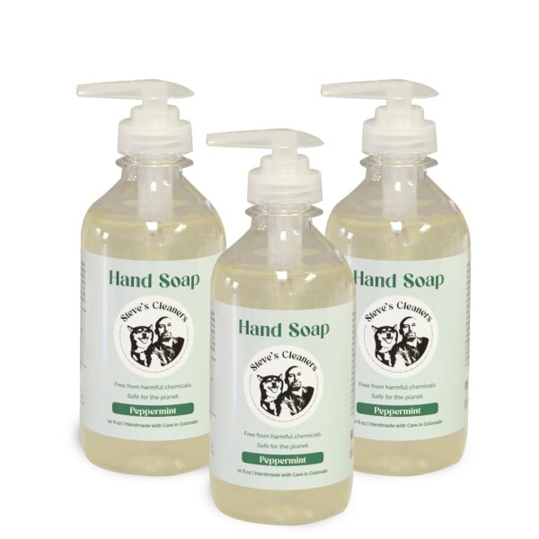 Steve's Cleaners Peppermint Hand Soap | Plant-Based & Paraben-Free