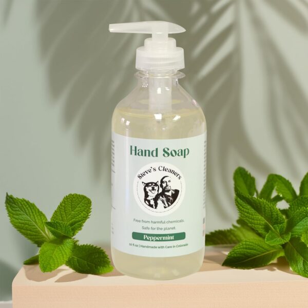 Steve's Cleaners Peppermint Hand Soap | Plant-Based & Paraben-Free - Image 4