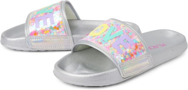Girls Everday Slip on Slide Sandals - Image 2