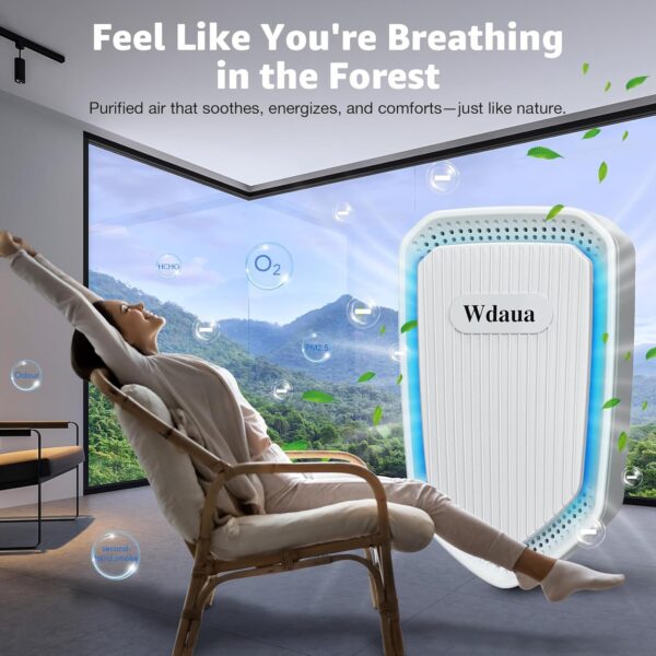 Plug-In Air Purifier 4 Pack Negative Ion Air Purifiers Ionizer for Home, Bedroom - Image 3