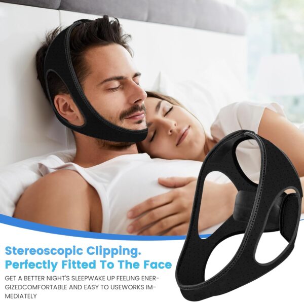 Chin Strap for Snoring Snore Chin Strap for Men & Women Comfortable