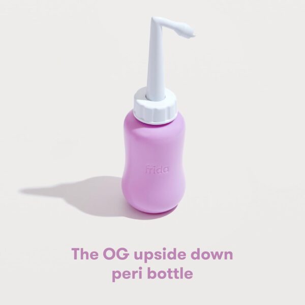 Frida Mom Upside Down Peri Bottle for Postpartum Care, Portable Bidet Perineal - Image 4