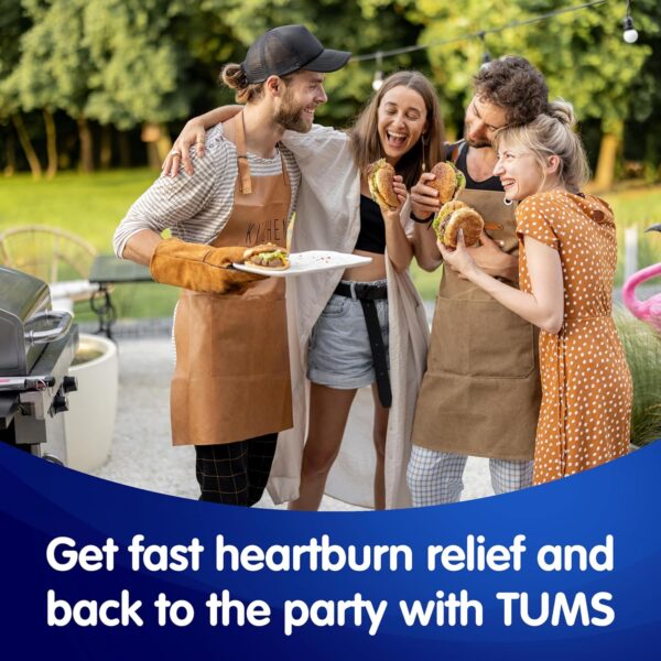 TUMS Chewy Bites Chewable Antacid Tablets for Ultra Strength Heartburn Relief - Image 2