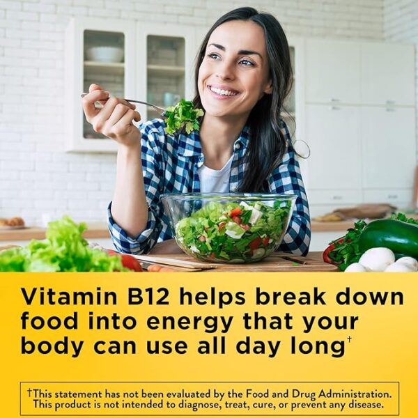 Nature Made Maximum Strength Vitamin B12 5000 mcg - Image 3